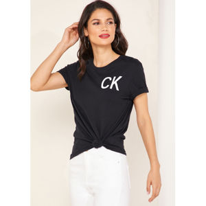 Calvin Klein dámské černé tričko Classic - M (99)